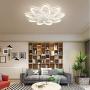LAKIQ Modern LED Flush Mount Ceiling Light Fixture Flower-Shaped Acrylic LED Chandelier Ceiling Light Living Room Close to Ceiling Lighting for Bedroom Dining Room(5 Lights, Neutral Light) LAKIQ Modern LED Flush Mount Ceiling Light Fixture Flower-Shaped Acrylic LED Chandelier Ceiling Light Living Room Close to Ceiling Lighting for Bedroom Dining Room(5 Lights, Neutral Light)