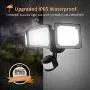 Motion Sensor Light Outdoor, FURANDE LED Security Lights with 3 Adjustable Heads, 42W 6000K 4000LM Super Bright Outdoor Flood Light, IP65 Waterproof for Pathway, Garage, Front Door and Yard Motion Sensor Light Outdoor, FURANDE LED Security Lights with 3 Adjustable Heads, 42W 6000K 4000LM Super Bright Outdoor Flood Light, IP65 Waterproof for Pathway, Garage, Front Door and Yard