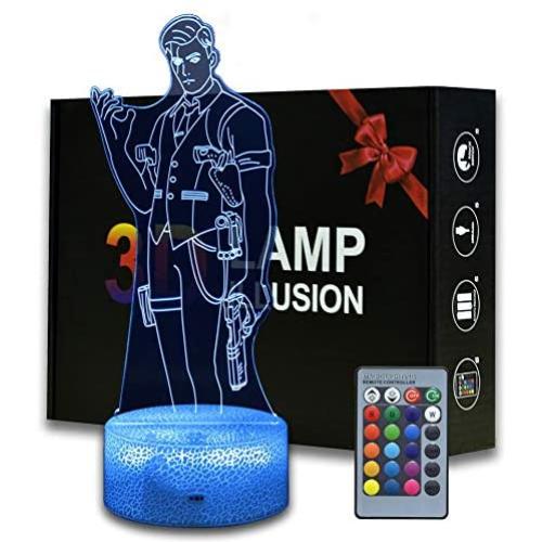 3D Illusion Battle Royale Midas Night Light, Game Theme Table Lamp with Remote Control Bedroom Decoration, Creative Desk Lamp for Birthday (My-Midas) 3D Illusion Battle Royale Midas Night Light, Game Theme Table Lamp with Remote Control Bedroom Decoration, Creative Desk Lamp for Birthday (My-Midas)