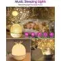 Star Night Lights for Kids, BREIS 360°Rotating Remote Control Star Projector Lamps with Music for Room Decor Christmas Gift for Kids (Deer)