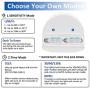Sonata LED Security Lights, 4000LM Super Bright Motion Sensor Light Outdoor, 42W 6000K, IP65 Waterproof Motion Sensor Flood Light with 3 Adjustable Heads for Entryways, Yard, Garage