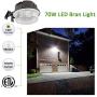 LED Barn Light,Paktonvo 70W 5000K Daylight 9800LM Dusk to Dawn LED Outdoor Yard Light with Photocell,700W MH/HPS Equiv,ETL Listed LED Security Area Light for Farm/Porch Yard Street …