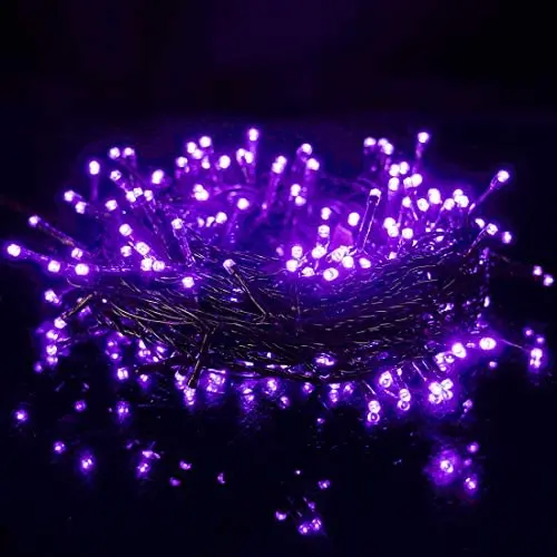 Twinkle Star 66FT 200 LED Indoor String Lights, Plug in String Light 8 Modes Waterproof for Outdoor Halloween Party Christmas Wedding Bedroom Decorations (Purple) Twinkle Star 66FT 200 LED Indoor String Lights, Plug in String Light 8 Modes Waterproof for Outdoor Halloween Party Christmas Wedding Bedroom Decorations (Purple)