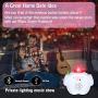 Galaxy Star Projector Lights, Sky Lights LED Nebula Cloud Night Light Music Starry Projector Ocean Wave Projectors with Bluetooth Speaker for Christmas Decorations Bedroom Ceiling Party Ambiance Kid