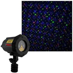 Moving Firefly LEDMALL RGB Outdoor Garden Laser Christmas Lights with RF remote control and Security Lock