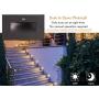 Cloudy Bay 120V LED Step Light with Auto Dusk to Dawn Photocell，3000K Warm White 3W 55lm,Indoor/Outdoor Stair Light,Oil Rubbed Bronze Finish
