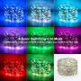 Koopower 100 Led 32Ft Fairy Lights Battery Operated Muticolor Changing String Lights RGB Waterproof Firefly Lights for Bedroom, Garden, Easter, Christmas Decoration( Remote and Timer)