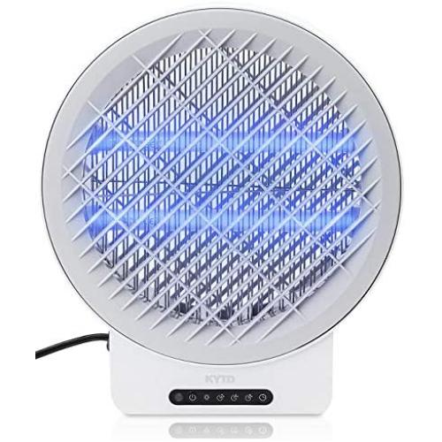 Bug Zapper, Electric Insect Fly Traps, Mosquito Zappers, Mosquito Killer for Patio with Timing Function (Grey)