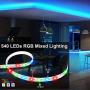 ViLSOM Led Strip Lights 32.8 Feet with 44Keys Remote Color Changing Led Lights for Bedroom, Room, Kitchen and Christmas Decorations, RGB SMD 2835 Led Lights (2 Rolls of 16.4 Feet)
