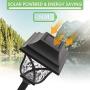 Nekepy Solar Lights Outdoor, Solar Powered Pathway Waterproof Landscape Light for Patio Walkway Driveway Garden Yard, 8 Pack