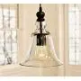 WINSOON Ecopower 1 Light Vintage Hanging Big Bell Glass Shade Ceiling Lamp Pendent Fixture WINSOON Ecopower 1 Light Vintage Hanging Big Bell Glass Shade Ceiling Lamp Pendent Fixture
