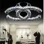 LAKIQ LED Crystal Flush Mount Ceiling Lighting Fixture Modern Living Room Bedroom Close to Ceiling Light with Sparkling Crystal Beads(11’’, White Light) LAKIQ LED Crystal Flush Mount Ceiling Lighting Fixture Modern Living Room Bedroom Close to Ceiling Light with Sparkling Crystal Beads(11’’, White Light)