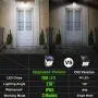 Claoner Solar Motion Sensor Lights, 140 LED/3 Modes Wireless Solar Lights Outdoor IP65 Waterproof Security Solar Wall Lights, 2400 Lumens for Front Door, Deck, Garden, Yard, Garage-4 Packs Claoner Solar Motion Sensor Lights, 140 LED/3 Modes Wireless Solar Lights Outdoor IP65 Waterproof Security Solar Wall Lights, 2400 Lumens for Front Door, Deck, Garden, Yard, Garage-4 Packs