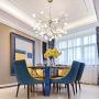 Modern Firefly Chandeliers, Sputnik Firework Chandelier with 27/36/45/54/63 G4 Blub, LED Ceiling Light Island Chandelier Fixture for Dining/Living Room, Study, Bedroom (63 Heads)