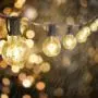 23Ft G40 Outdoor Patio String Lights , Led Dimmable Globe String Lights for Outdoor Indoor , Outdoor Porch Lights String for Bistro Garden Backyard Christmas - Led Outdoor String Light