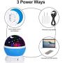 Star Night Light for Kids, Star Projector, 360 Degree Rotating LED Night Light Projection Lamp with USB Cable, Baby Night Lights for Bedroom Decoration, Christmas, Party, Birthday, Gift for Kids Baby