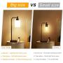 Boncoo Industrial USB Table Lamp Stepless Dimmable Bedside Desk Lamp with 2 USB Charging Ports Vintage Nightstand Lamps Opal Glass Shade Simple Reading Lamp for Living Room Office 6W LED Bulb Included