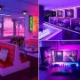 LED Strip Lights, 16.4ft Color Changing RGB LED Light Strip with Remote for Room, Bedroom, Party Christmas Decoration