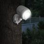 Mr. Beams MB360XT Wireless Battery-Operated Outdoor Motion-Sensor-Activated 200 Lumen LED Spotlight, White, 2-Pack