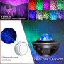 Star Projector Night Light Projector with LED Galaxy Ocean Wave Projector Bluetooth Music Speaker for Baby Bedroom,Game Rooms,Party,Home Theatre,Night Light Ambiance