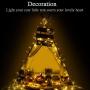 33Ft 100 Led Indoor String Light, Warm White Christmas String Light Plug in, 8 Mode Fairy String Light Low Voltage 30V
