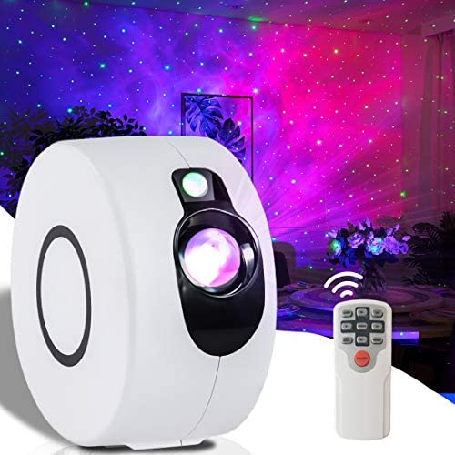 COOZOOM Galaxy Projector Star Projector Nebula Starry Night Light Show Led Sky Light Projector for Bedroom Adults Room Home Party Decoration