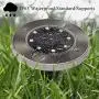 Solpex 12 Pack Solar Ground Lights, 8 LED Solar Powered Disk Lights Outdoor Waterproof Garden Landscape Lighting for Yard Deck Lawn Patio Pathway Walkway (White) Solpex 12 Pack Solar Ground Lights, 8 LED Solar Powered Disk Lights Outdoor Waterproof Garden Landscape Lighting for Yard Deck Lawn Patio Pathway Walkway (White)