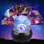 Riarmo Galaxy Star Projector, [2020 Upgraded] Night Light Projector with Music Speaker & Remote Control for Bedroom/Party/Home Decor, Starry Projector with Voice Control and Timer for Kids & Adults