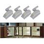 COSORO Hinge LED Sensor Light for Kitchen Cabinet Cupboard Closet Night Lights, Living Room / Bedroom / Wardrobe Night Lights (12Pcs)