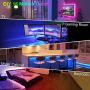 TV Led Backlight, ViLSOM 8.2ft Bluetooth App Control Led Lights for TV PC 32-60inch, Music Sync with Remote USB Led Strip Lights for TV Ambient, Bedroom, Gaming Room and Home Decoration