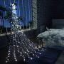 Toodour Christmas Lights, 317 LED 10ft X 9 Outdoor Christmas Decorations Lights with 12'' Topper Star, 8 Lighting Modes Outside Christmas Tree Lights (White)