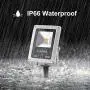 Low Voltage Led Landscape Lights, Lysed 10w 12v Led Flood Light, Garden Lights for Outdoor Spotlights, Perfect for Pathway, Lawns, Walls (Warm White) [6 Pack]