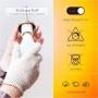 Outdoor Dusk to Dawn LED Light Bulb (No Timer Required), Automatic On/Off Light Sensor Bulb, Built-in Photocell Detector, E26 A19 120V 6000K for Porch, Boundary, Garage, Entrance,9W 4 Pack by Boxlood
