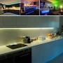USB LED Strip Lights with Remote Control and 5050 RGB,6.56FT/2M, Flexible Color,USB 5V Power Supply,DIY.