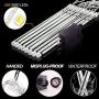 OMGAI LED Meteor Shower Rain Lights - Waterproof Drop Icicle Snow Falling Raindrop 30cm 8 Tubes Cascading Lights for Wedding Xmas Home Décor, WarmWhite