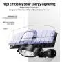GUMGLEX Solar Landscape Lights Outdoor - 10 LED Spot Wall Lights 2-in-1 IP67 Waterproof - Intelligent ON/Off Sensors - Transparent Top Cover - 6500K - Cold White - 4 Pack GUMGLEX Solar Landscape Lights Outdoor - 10 LED Spot Wall Lights 2-in-1 IP67 Waterproof - Intelligent ON/Off Sensors - Transparent Top Cover - 6500K - Cold White - 4 Pack