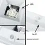 Solar Gutter Lights Motion Sensor Outdoor Security Light (2 Pack), LED (6-Diode) Waterproof Durable Fence Gutter Driveway Garden Patio Path Decking Light Made for Quality Outdoor Life