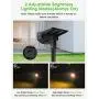 LITOM 12 LEDs Solar Landscape Spotlights, IP67 Waterproof Solar Powered Wall Lights 2-in-1 Wireless Outdoor Solar Landscaping Light for Yard Garden Driveway Porch Walkway Pool Patio 6 Pack Warm White LITOM 12 LEDs Solar Landscape Spotlights, IP67 Waterproof Solar Powered Wall Lights 2-in-1 Wireless Outdoor Solar Landscaping Light for Yard Garden Driveway Porch Walkway Pool Patio 6 Pack Warm White