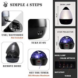 Night Lights for Kids, Star Projector with Timer for Boys and Girls