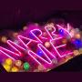 Obrecis Light Up Letters for Wall Decor, Neon Art Light Letters of The Alphabet Marry Me Decorations for Bedroom, Living Room, Wedding Party-Pink Letter R