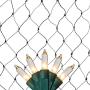 Tupkee Christmas Light Net – 150 Clear Warm Mesh Lights - 4 ft x 6 ft – Outdoor/Indoor – Net Lights for Bushes, Hedges or Trees
