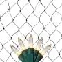 Tupkee Christmas Light Net – 150 Clear Warm Mesh Lights - 4 ft x 6 ft – Outdoor/Indoor – Net Lights for Bushes, Hedges or Trees