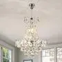 Zgear 6 Lights Luxury Modern/Contemporary Crystal Chandelier Ceiling Light Pendant Light for Dining Room, Living Room (6 Lights Pendant) Zgear 6 Lights Luxury Modern/Contemporary Crystal Chandelier Ceiling Light Pendant Light for Dining Room, Living Room (6 Lights Pendant)