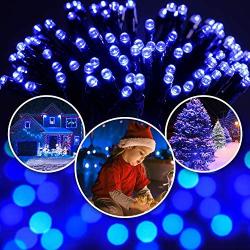 OxyLED Solar String Lights Outdoor, 72ft 200 LED Solar Led Fairy String Light Solar Powered, Decorative Lights Waterproof for Garden, Patio, Home, Wedding, Party, Halloween, Christmas (Blue)