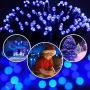 OxyLED Solar String Lights Outdoor, 72ft 200 LED Solar Led Fairy String Light Solar Powered, Decorative Lights Waterproof for Garden, Patio, Home, Wedding, Party, Halloween, Christmas (Blue)