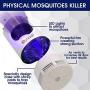 RUNADI Mosquito Killer - Gnat Trap Indoor - Effectively Trapping Mosquitoes, Gnats, Flies, and Tiny Insects - Insect Killer Lamp with 12 Sticky Boards