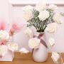 JMEXSUSS 16.4ft 30 LED Rose Lights Battery Operated String Lights with Remote 8 Modes Artificial Flowers Lights, Unique Gifts for Women Men Christmas Wedding Valentines Day Anniversary Birthday