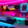 Phopollo Bluetooth Led Strip Lights, 65.6ft Flexible Led Lights with Phone Control and 24 Keys Remote for Bedroom, House, Holiday Decoration