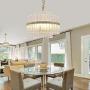 Q&S Modern Crystal Chandelier, Luxury Glass Chandeliers,4 Lights,17 inch,Oak White Metal Pendant Lighting Fixture for Dining Room, Kitchen Island, Living Room. Q&S Modern Crystal Chandelier, Luxury Glass Chandeliers,4 Lights,17 inch,Oak White Metal Pendant Lighting Fixture for Dining Room, Kitchen Island, Living Room.