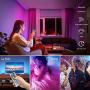Onforu 50ft LED Strip Lights, RGB LED Lights for Bedroom, Color Changing Room Light with 44 Keys Remote and Timer, 24V Colored LED Tape Light, 450 LEDs 5050 RGB Rope Light for TV Backlight, Bar, Party